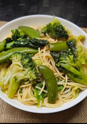 春野菜たっぷりスパゲティ-レシピのメイン写真