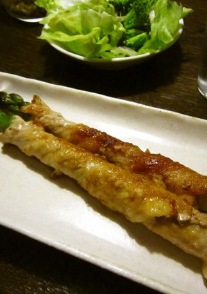 アスパラの肉巻き　柚子胡椒風味で-レシピのメイン写真