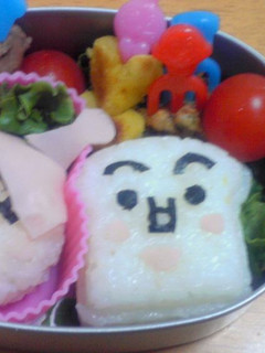 キャラ弁 ラブラブ弁当-レシピのメイン写真
