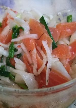 【お弁当の常備菜】サーモンと大根のマリネ-レシピのメイン写真