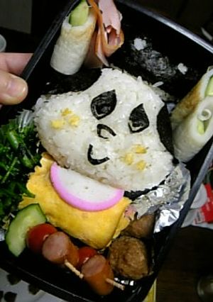 キャラ弁　ぜんまいざむらい　のり＆卵のみ-レシピのメイン写真