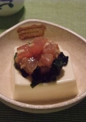 ハワイアンポキのせ冷奴-レシピのメイン写真