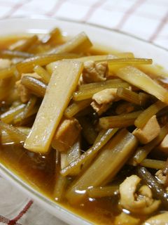 ウドとフキの煮物-レシピのメイン写真