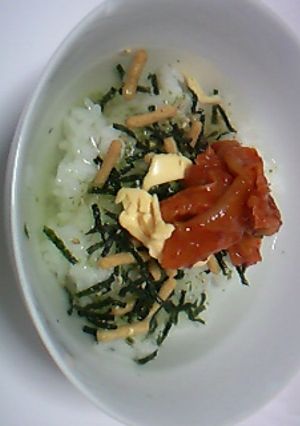 簡単まろやかおいしい♪キムチーズ茶漬け♪-レシピのメイン写真