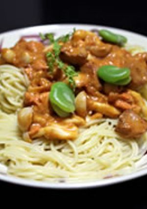 ☆味付け簡単☆トマト＆サーモンのパスタ-レシピのメイン写真