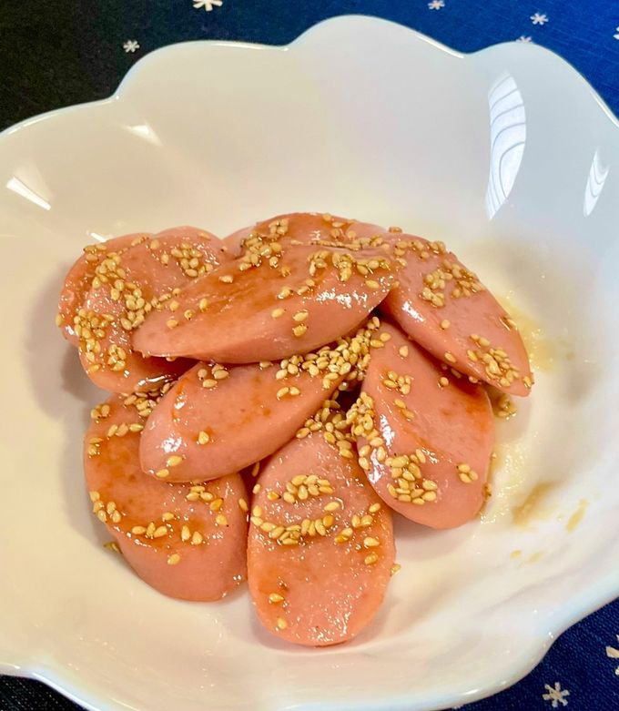 ソーセージのだしまろ酢炒め-レシピのメイン写真