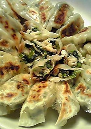 ★白身魚とほうれん草の餃子★-レシピのメイン写真