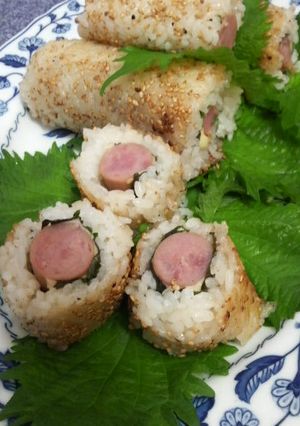 バターでこんがり☆ライスドッグ-レシピのメイン写真