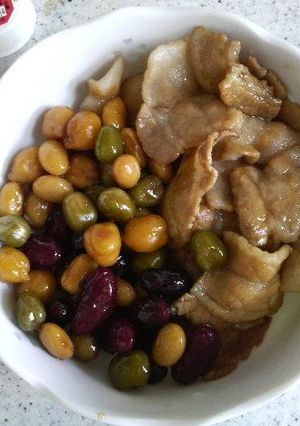 豚バラとお豆の炊いたん-レシピのメイン写真