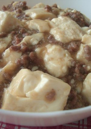ひき肉豆腐丼-レシピのメイン写真