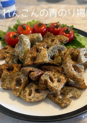 れんこんの青のり揚げ-レシピのメイン写真
