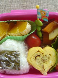 お弁当に☆ハートの卵焼き-レシピのメイン写真