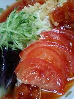う~んと冷やしてね☆トマトそうめん-レシピのメイン写真