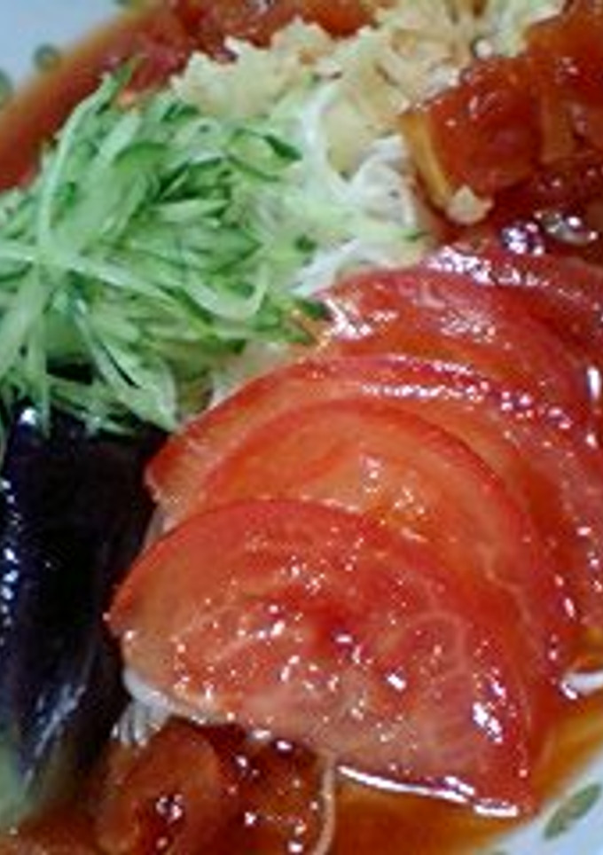 う～んと冷やしてね☆トマトそうめん-レシピのメイン写真