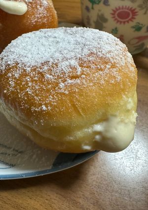 ふわふわクリームドーナツ-レシピのメイン写真