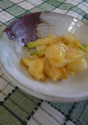 野草クッキング　ノビルの酢味噌和え-レシピのメイン写真