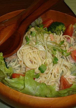 さっぱり食べやすいサラスパ-レシピのメイン写真