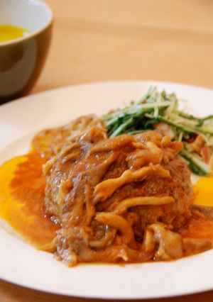 ヘルシー♪切り干し大根と豆腐のハンバーグ-レシピのメイン写真