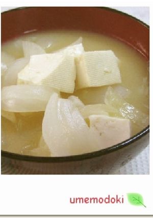 新タマネギの味噌汁-レシピのメイン写真