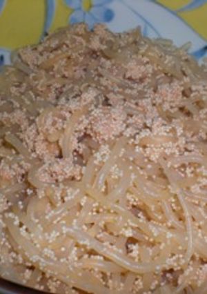 糸コンのたらこスパゲティ-レシピのメイン写真