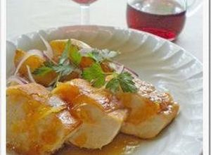 レモンマーマレードで✿鶏胸肉のポワレ-レシピのメイン写真