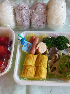 幼稚園の親子遠足弁当-レシピのメイン写真