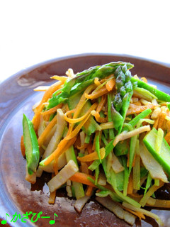 ハムと丸ごと野菜のスパイシーきんぴら♪-レシピのメイン写真