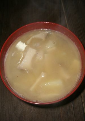 じゃがバタ風お味噌汁-レシピのメイン写真