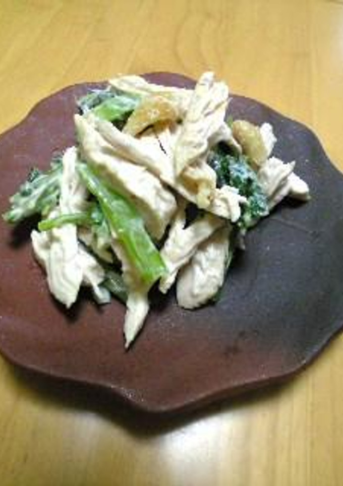 しっとり蒸し鶏のマヨ和え-レシピのメイン写真