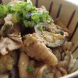 ✿豚と茄子のピリ辛!!コク旨♡味噌丼✿