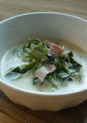 やさしい味☆豆乳ときゃべつのスープ-レシピのメイン写真