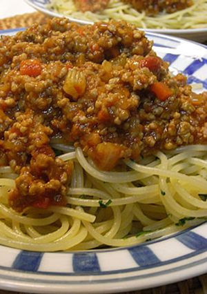 節約★簡単★豚ひき肉deミートソース-レシピのメイン写真