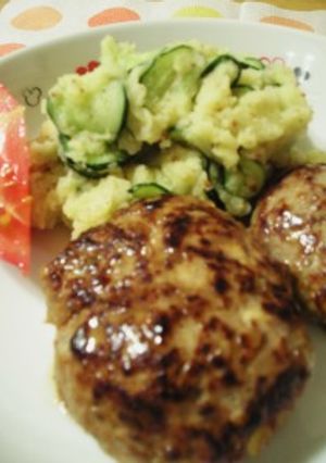 ふっくら柔らか❤豆腐ハンバーグ-レシピのメイン写真