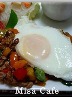 簡単～！ガパオライス（タイ風炒めご飯）-レシピのメイン写真