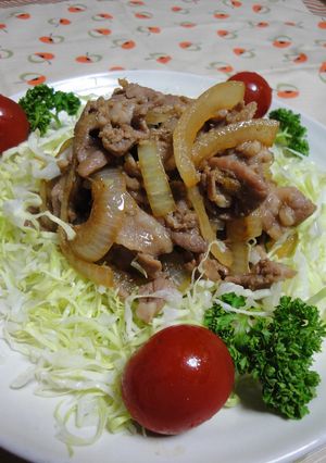 わが家の定番☆豚肉生姜焼き-レシピのメイン写真