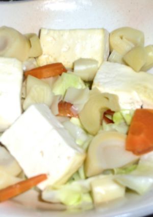 野菜と豆腐の炒め物★たけのこ入りでも◎-レシピのメイン写真