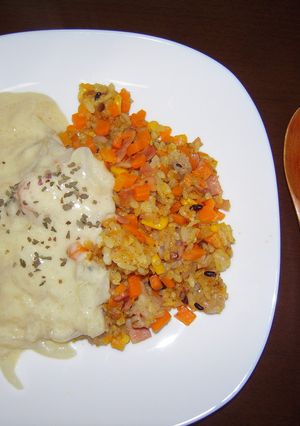 カフェ風♪クリームカレーピラフ-レシピのメイン写真