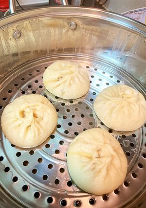 生地から作る玉ねぎ豚肉まん-レシピのメイン写真