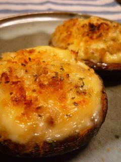 カリッと♪椎茸のマヨチーズ焼き-レシピのメイン写真