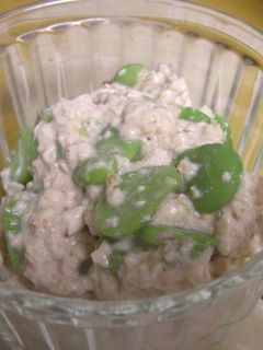 空豆たっぷりマヨ白和え-レシピのメイン写真