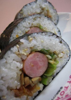 端野菜とソーセージの海苔巻き-レシピのメイン写真