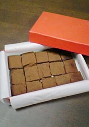 簡単！絶品！型抜き可能な本格生チョコ-レシピのメイン写真