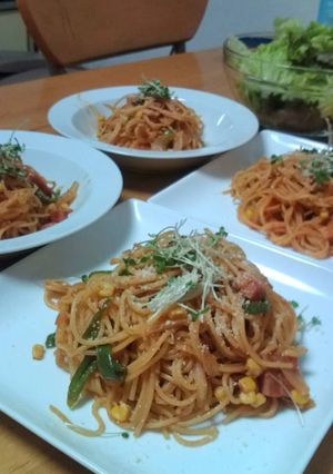 簡単パスタ☆ﾅﾎﾟﾘﾀ〜ﾝ-レシピのメイン写真