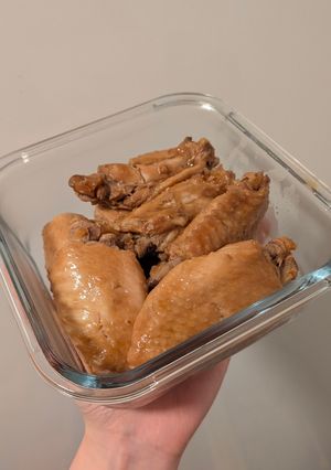 ほったらかしで！手羽中の甘辛煮-レシピのメイン写真