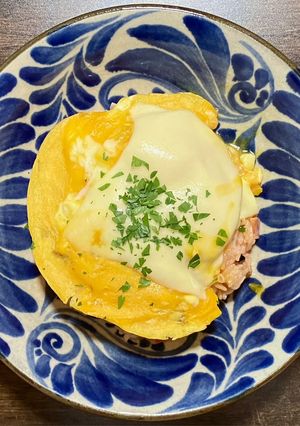 レンジで焼かないオムライス-レシピのメイン写真