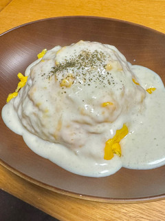 クリームオムライス-レシピのメイン写真