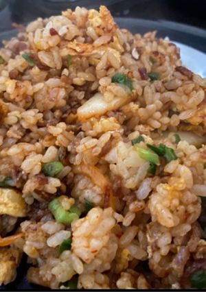 ピリ辛の肉そぼろ炒飯-レシピのメイン写真