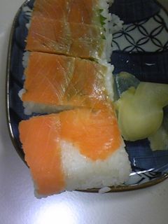 お手軽サーモン押し寿司☆-レシピのメイン写真