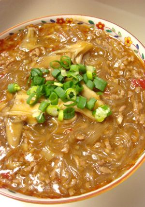 旨みがギュッ♪ピリリ～麻婆春雨-レシピのメイン写真
