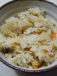 めんつゆで!たけのこご飯-レシピのメイン写真
